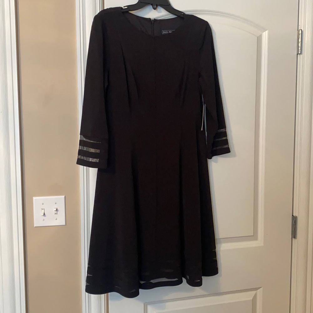 Jessica Howard Missy Sz 10 Black dress
